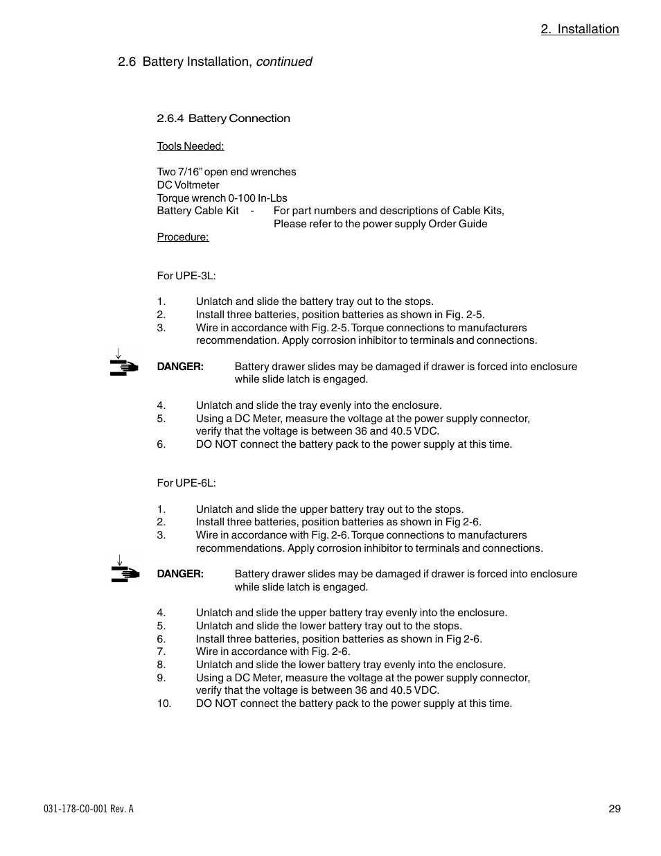 Continued | Alpha Technologies UPE-6L User Manual | Page 29 / 37