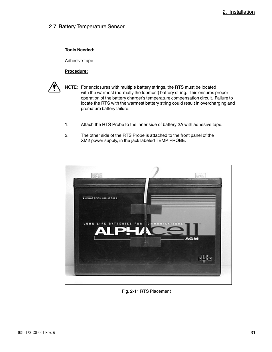 Alpha Technologies UPE-6L User Manual | Page 31 / 37