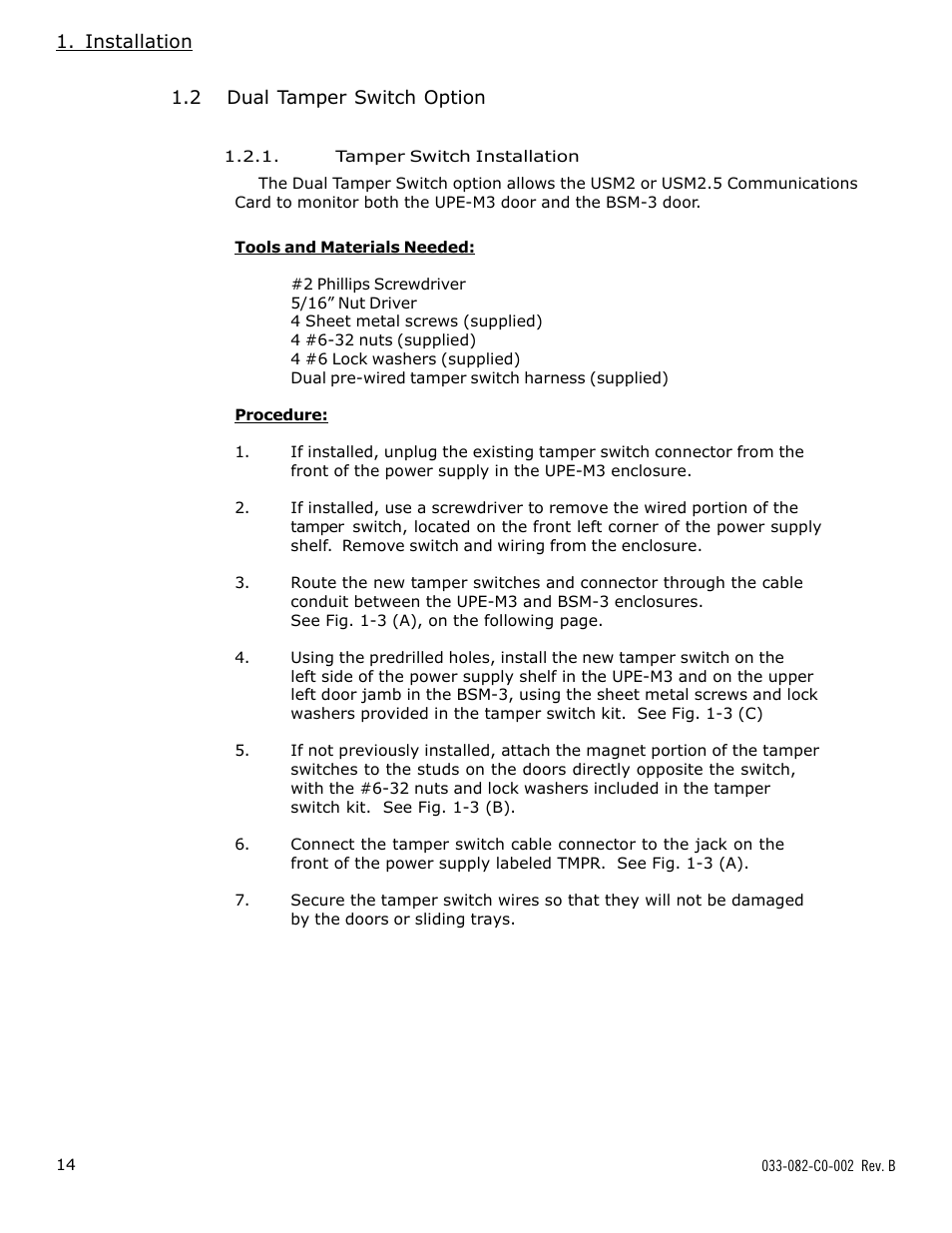 Alpha Technologies BSM-3 Battery Side Module Enclosure User Manual | Page 14 / 24