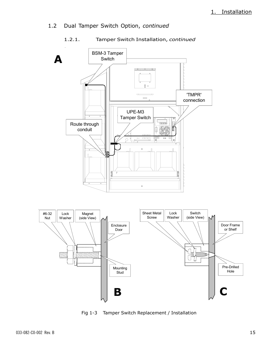 Ab c | Alpha Technologies BSM-3 Battery Side Module Enclosure User Manual | Page 15 / 24
