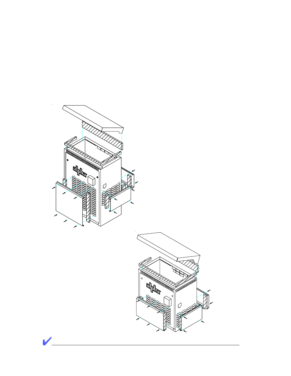 0 installation | Alpha Technologies High Wind Louver Cover Kits User Manual | Page 13 / 22