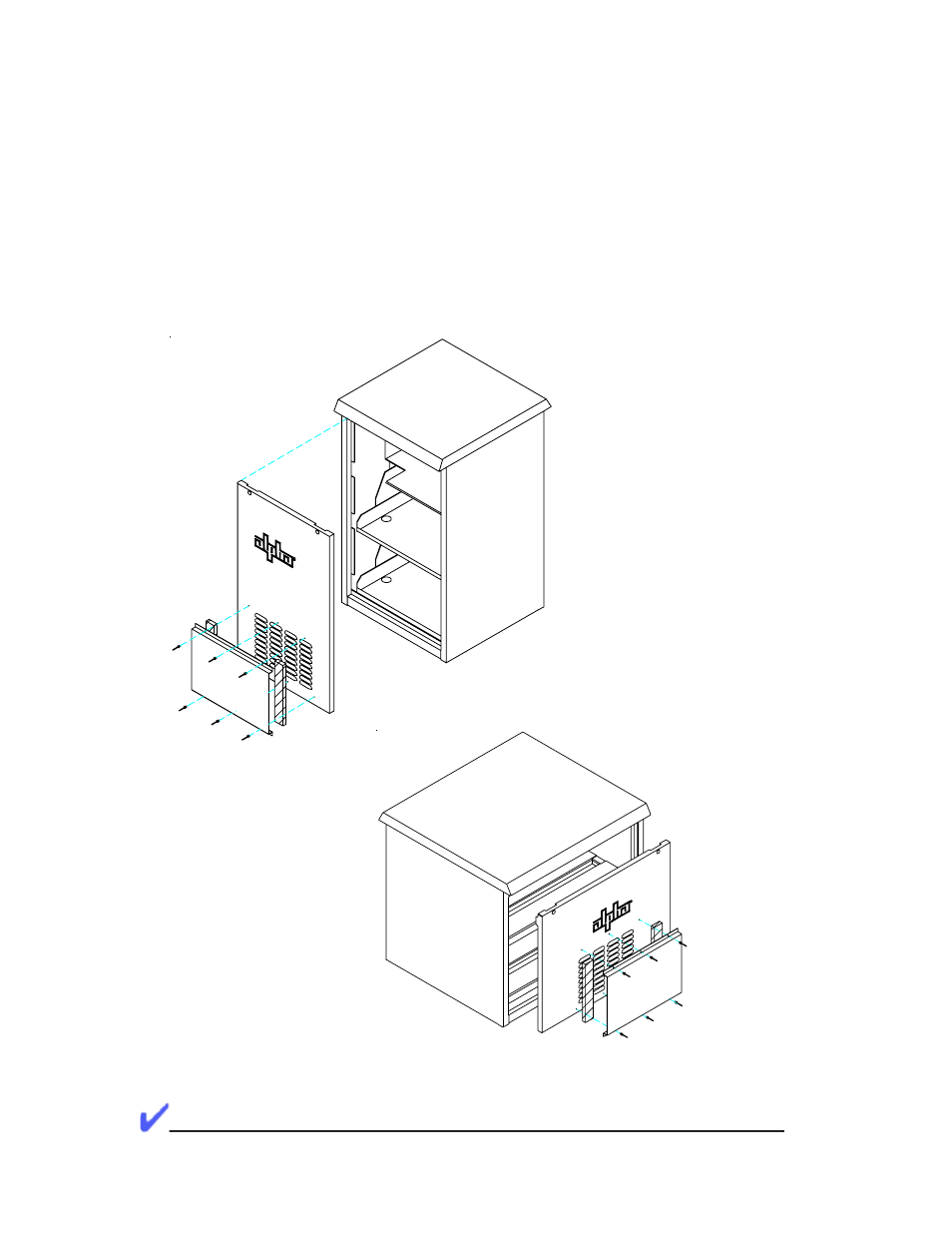0 installation | Alpha Technologies High Wind Louver Cover Kits User Manual | Page 15 / 22