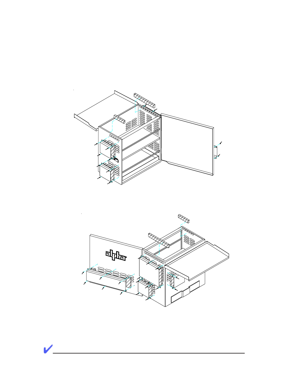 0 installation | Alpha Technologies High Wind Louver Cover Kits User Manual | Page 8 / 22