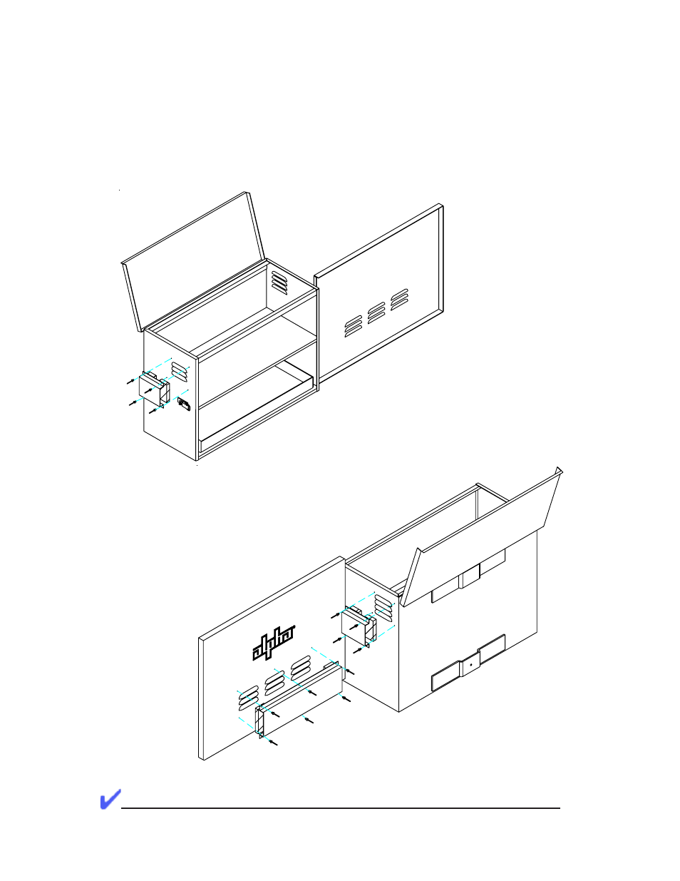0 installation | Alpha Technologies High Wind Louver Cover Kits User Manual | Page 9 / 22