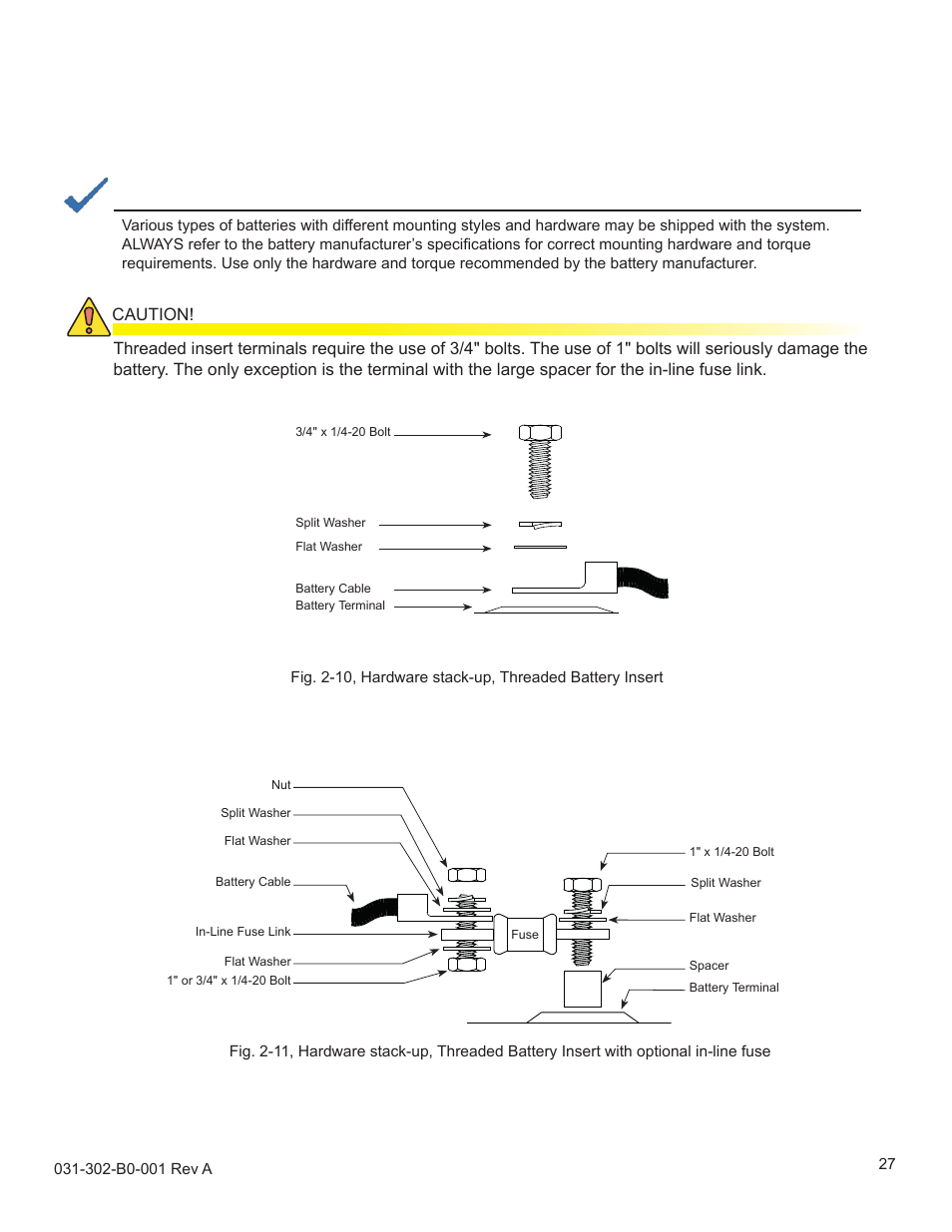 1 battery terminal connections | Alpha Technologies LPE Enclosure User Manual | Page 27 / 31
