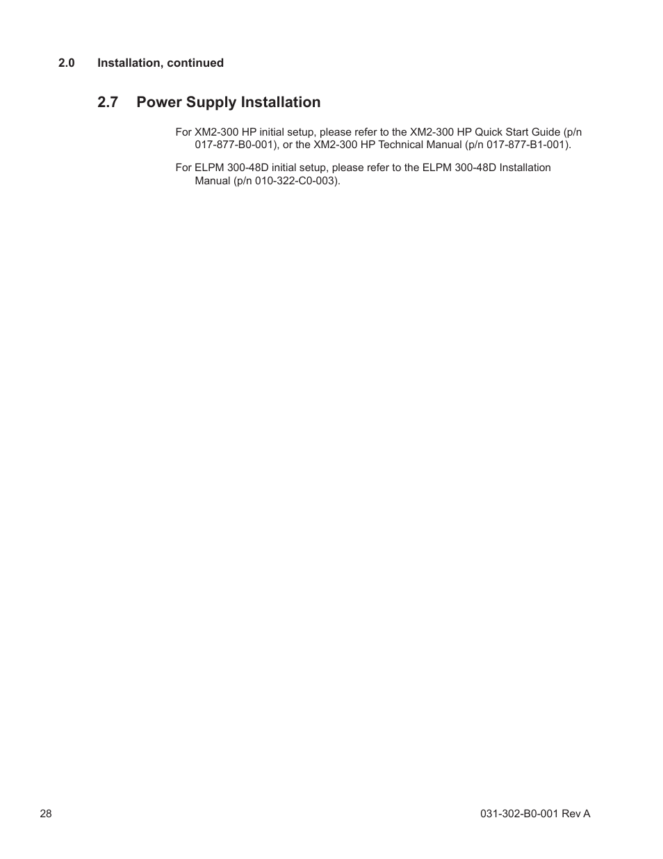 7 power supply installation | Alpha Technologies LPE Enclosure User Manual | Page 28 / 31