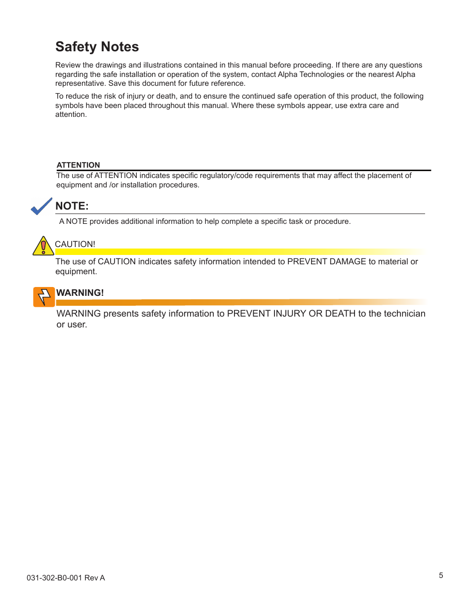 Alpha Technologies LPE Enclosure User Manual | Page 5 / 31