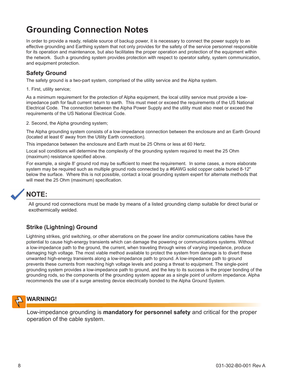 Alpha Technologies LPE Enclosure User Manual | Page 8 / 31