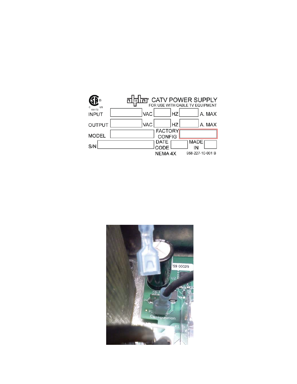 2 output voltage confi guration | Alpha Technologies APB HFC Voltage Booster User Manual | Page 11 / 24