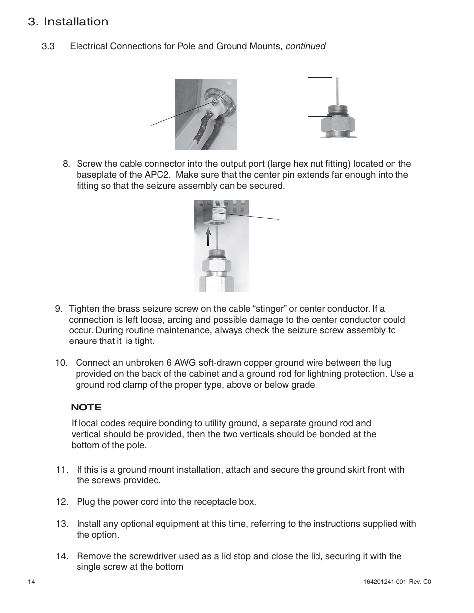 Installation | Alpha Technologies MiniMax Power Supply User Manual | Page 14 / 18