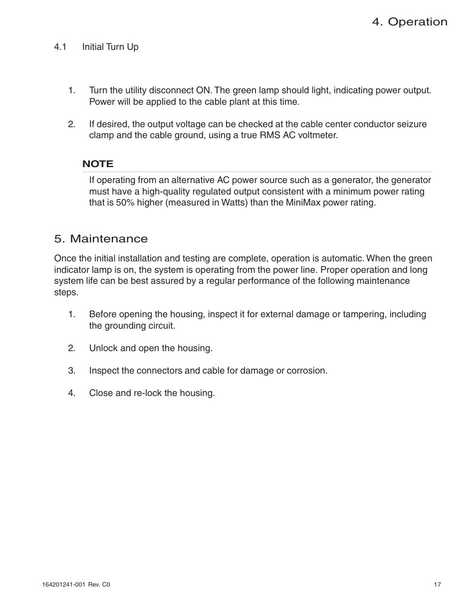 Alpha Technologies MiniMax Power Supply User Manual | Page 17 / 18