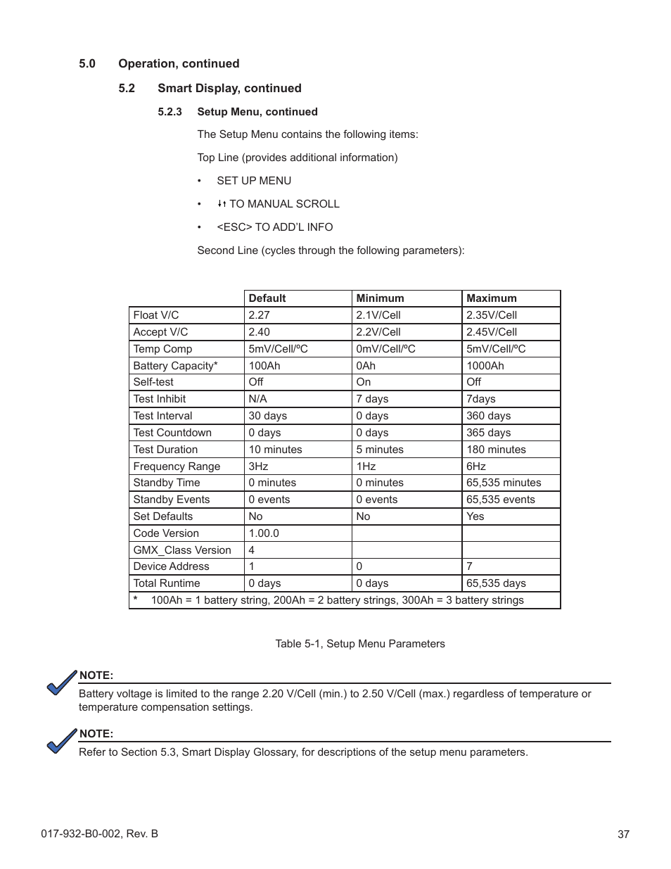 Alpha Technologies GMX-915 User Manual | Page 37 / 61