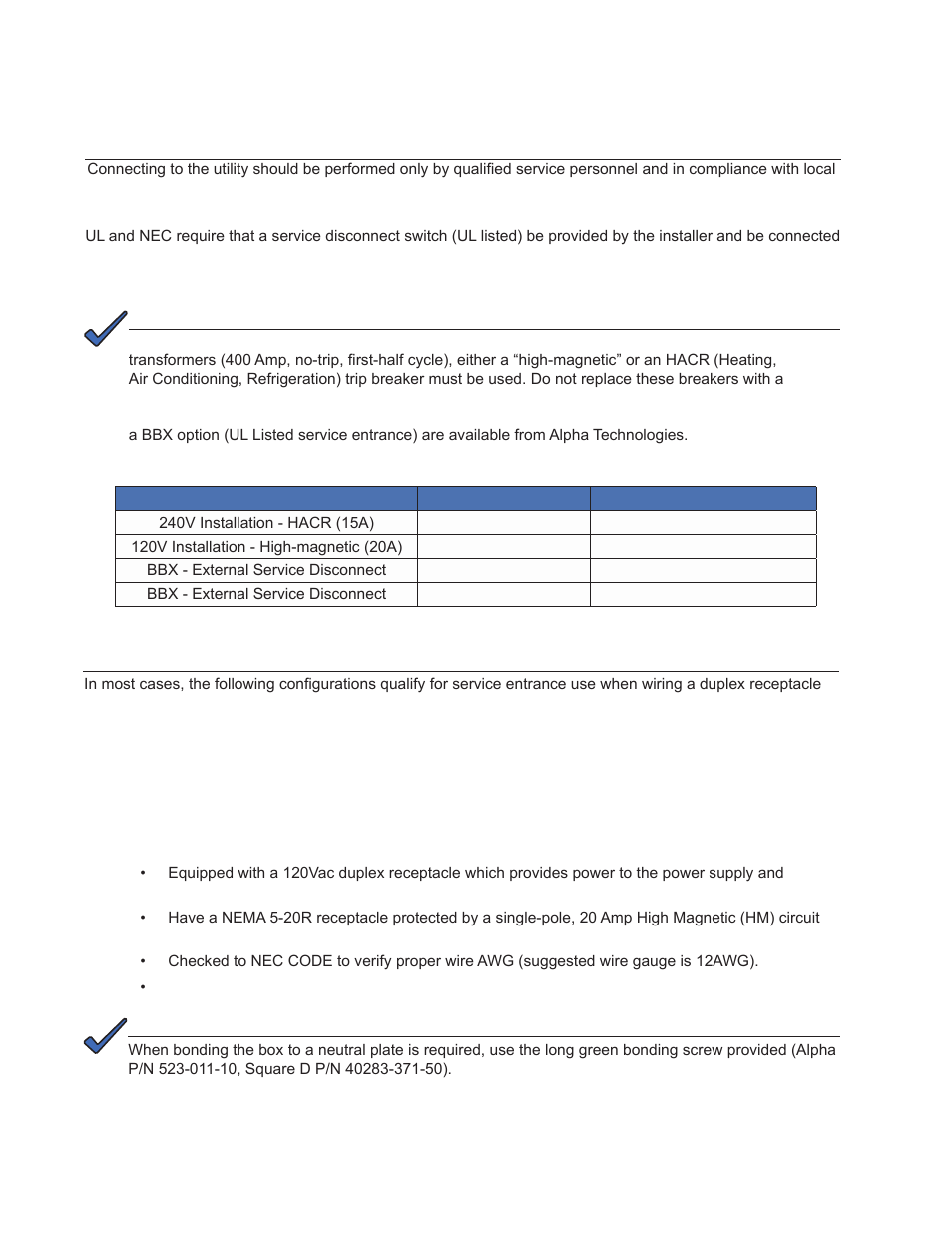 Alpha Technologies XM2, XM2-HV, XM2-HP User Manual | Page 10 / 90
