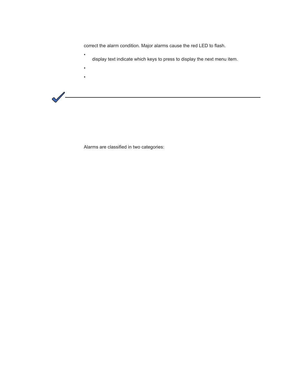 4 alarm indications | Alpha Technologies XM2, XM2-HV, XM2-HP User Manual | Page 65 / 90