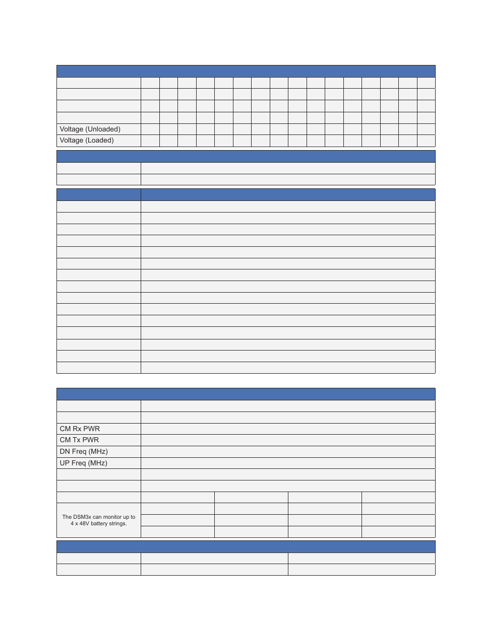 8 maintenance log | Alpha Technologies XM2, XM2-HV, XM2-HP User Manual | Page 81 / 90