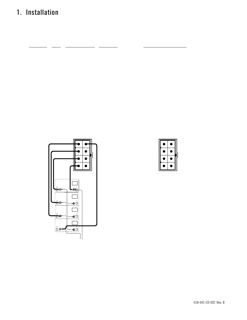 Installation, A/b c/d, Continued | 3 battery monitor connections | Alpha Technologies USM2.5 Status Monitor User Manual | Page 10 / 24