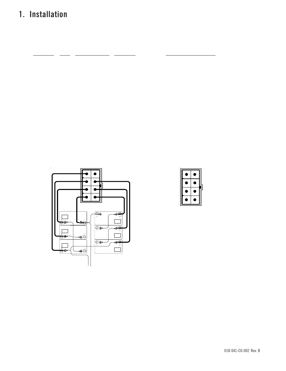 Installation, A/b c/d, Continued | 3 battery monitor connections | Alpha Technologies USM2.5 Status Monitor User Manual | Page 12 / 24
