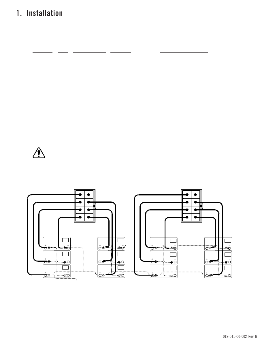 Installation, A/b c/d, Continued | 3 battery monitor connections | Alpha Technologies USM2.5 Status Monitor User Manual | Page 14 / 24