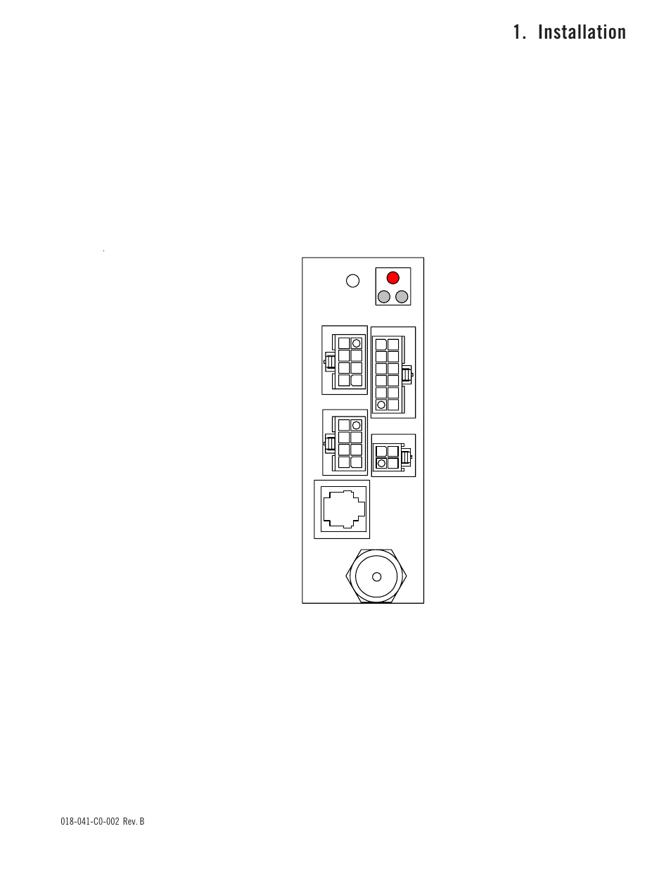 Installation, 2 transponder inputs and outputs | Alpha Technologies USM2.5 Status Monitor User Manual | Page 7 / 24