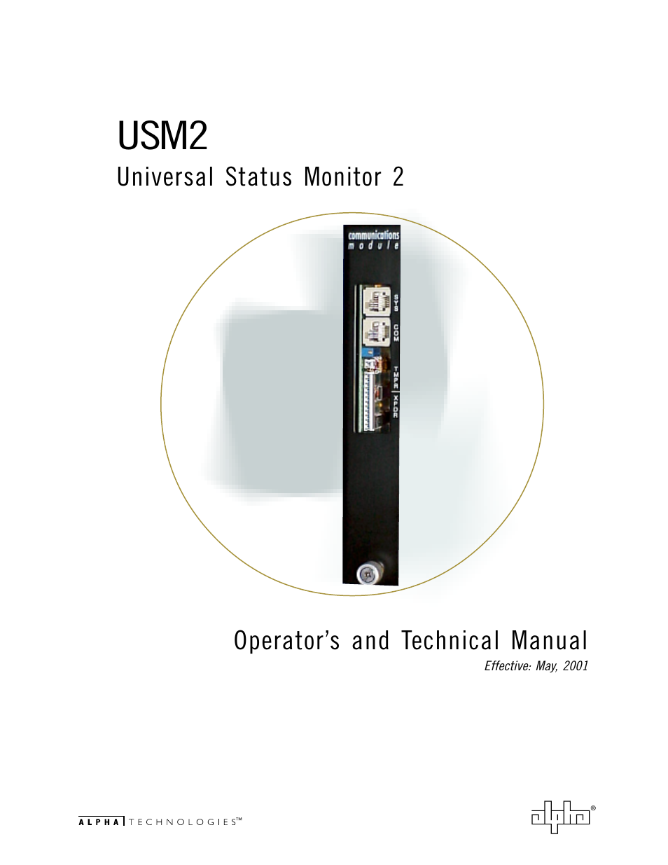 Alpha Technologies USM2 User Manual | 32 pages