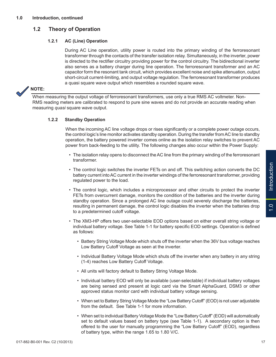 Alpha Technologies XM3-HP Series - Technical Manual User Manual | Page 17 / 116