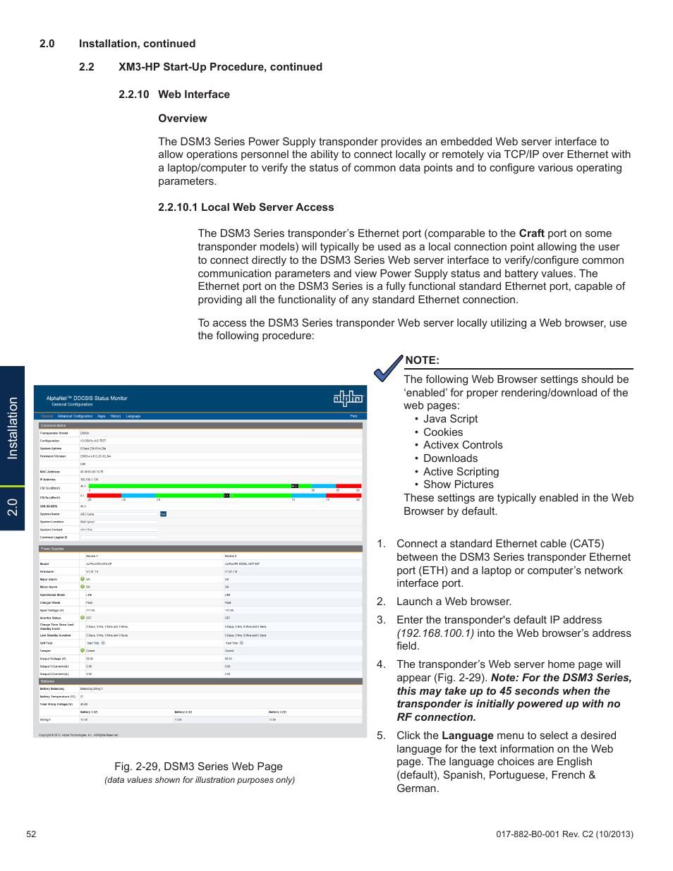 Alpha Technologies XM3-HP Series - Technical Manual User Manual | Page 52 / 116