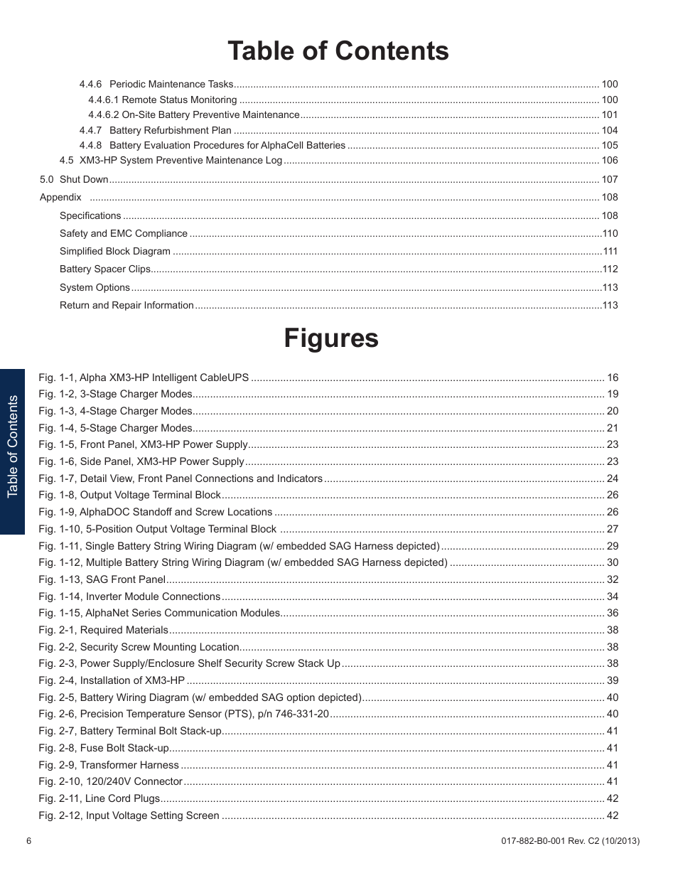 Alpha Technologies XM3-HP Series - Technical Manual User Manual | Page 6 / 116