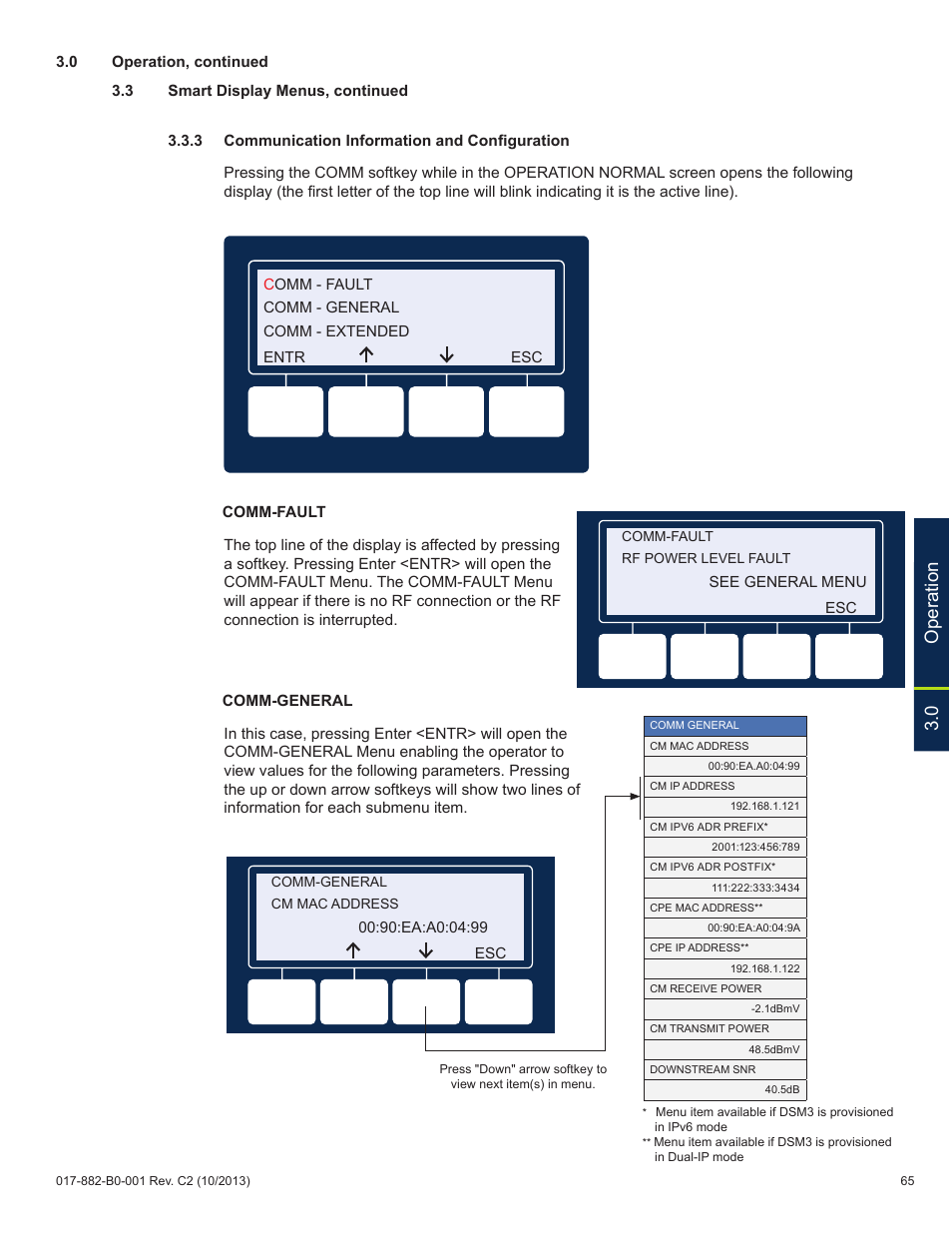 0 operation | Alpha Technologies XM3-HP Series - Technical Manual User Manual | Page 65 / 116