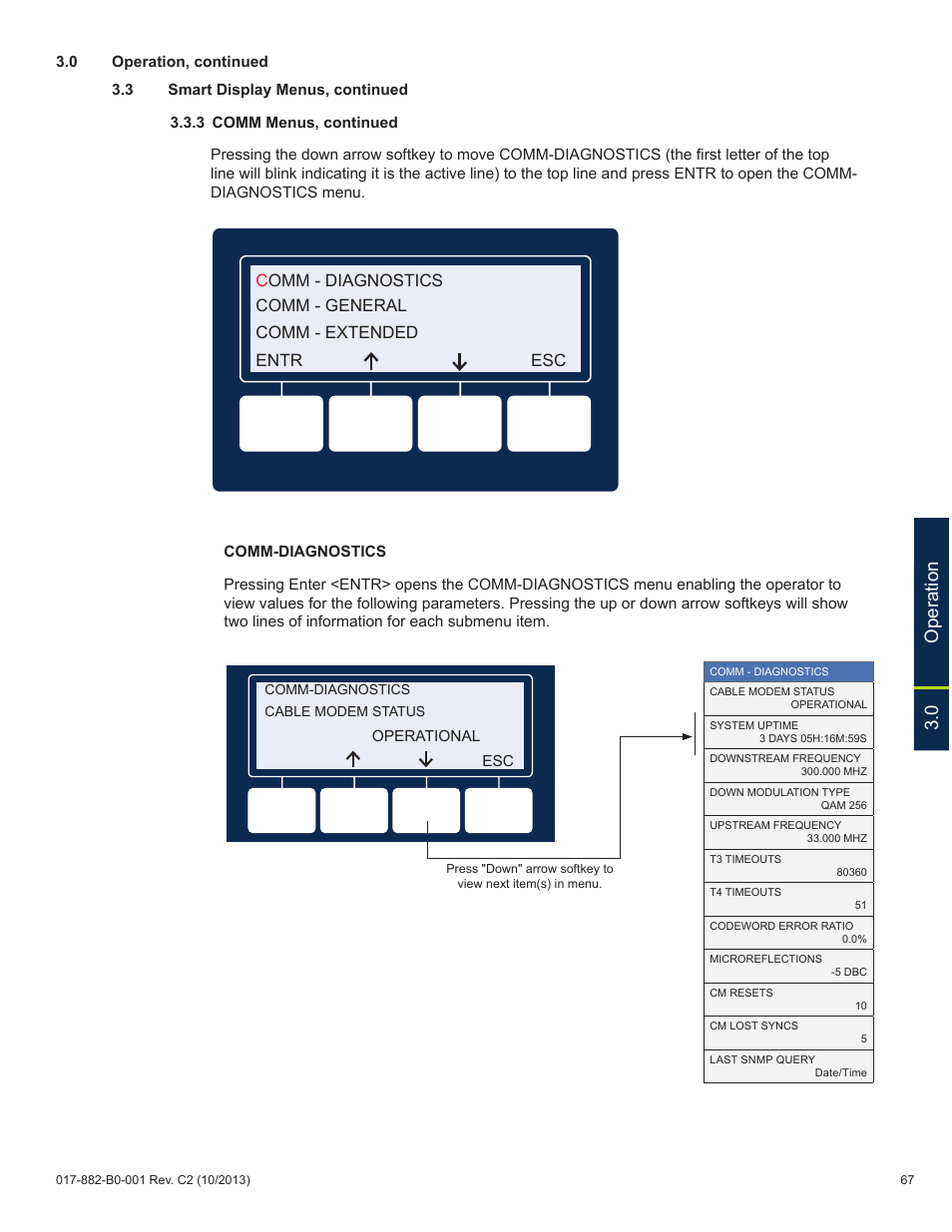 0 operation | Alpha Technologies XM3-HP Series - Technical Manual User Manual | Page 67 / 116