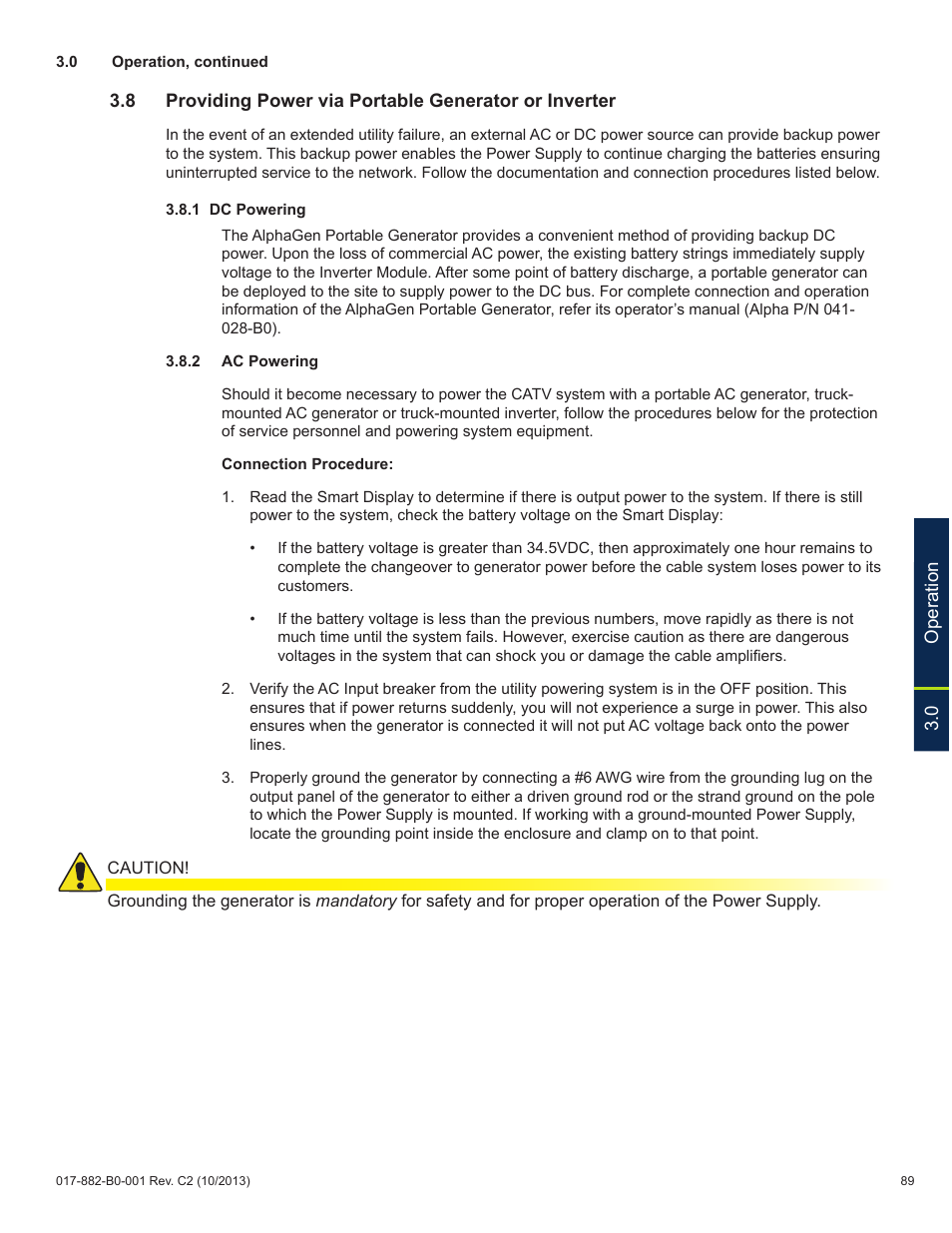 Alpha Technologies XM3-HP Series - Technical Manual User Manual | Page 89 / 116