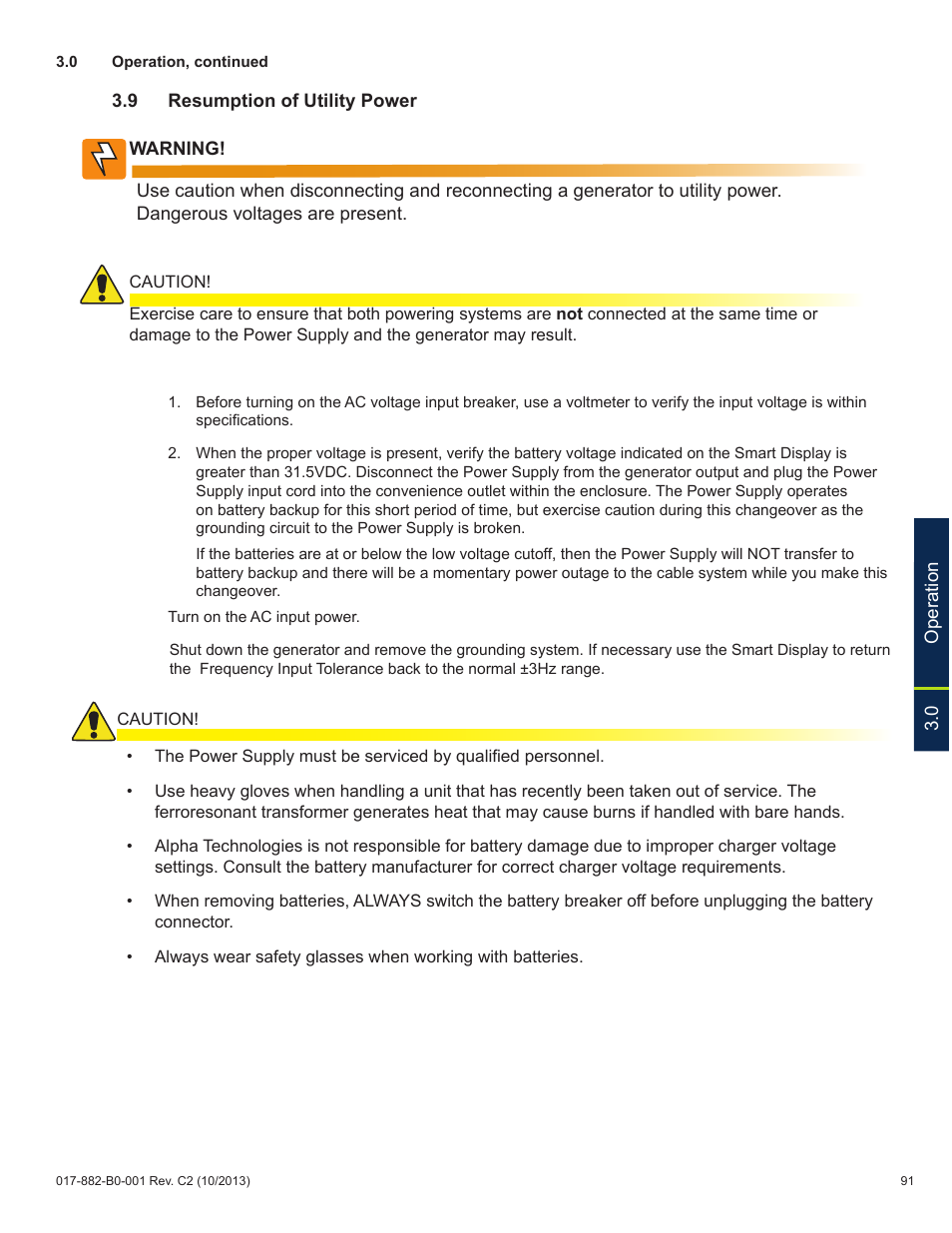 Alpha Technologies XM3-HP Series - Technical Manual User Manual | Page 91 / 116