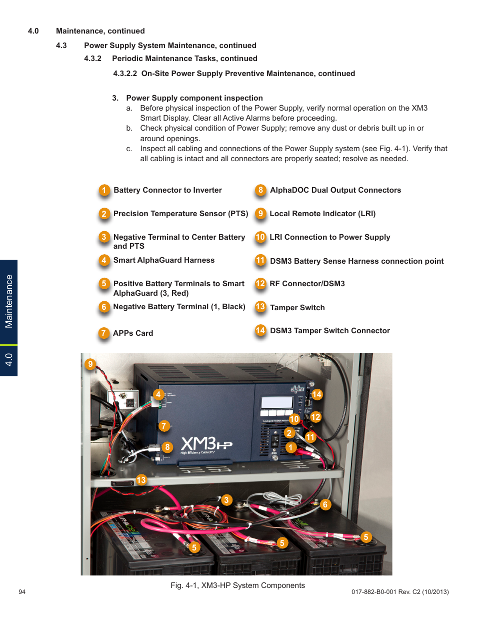 Alpha Technologies XM3-HP Series - Technical Manual User Manual | Page 94 / 116