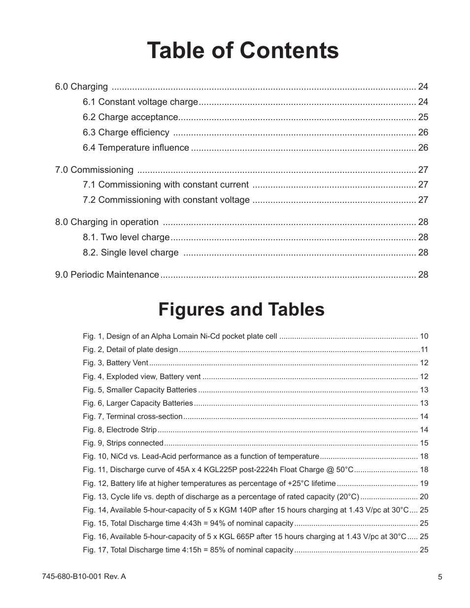 Alpha Technologies Lomain Ni-Cd Pocket Plate Battery User Manual | Page 5 / 30