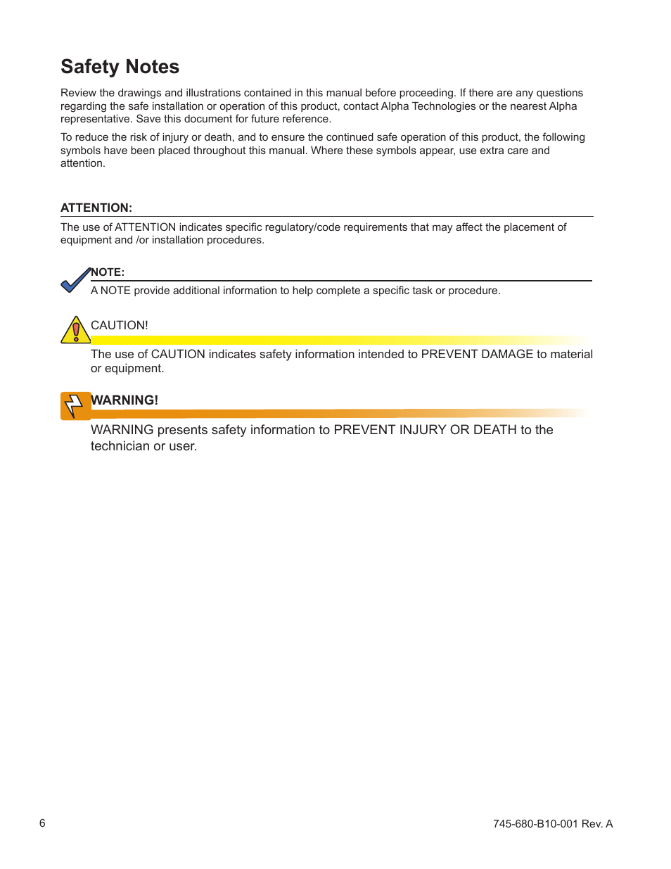 Alpha Technologies Lomain Ni-Cd Pocket Plate Battery User Manual | Page 6 / 30