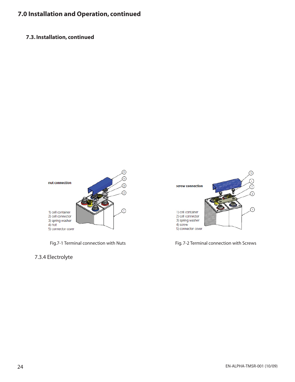 Pr el im in ar y | Alpha Technologies Industrial Ni-Cd Batteries Standard Range User Manual | Page 24 / 32