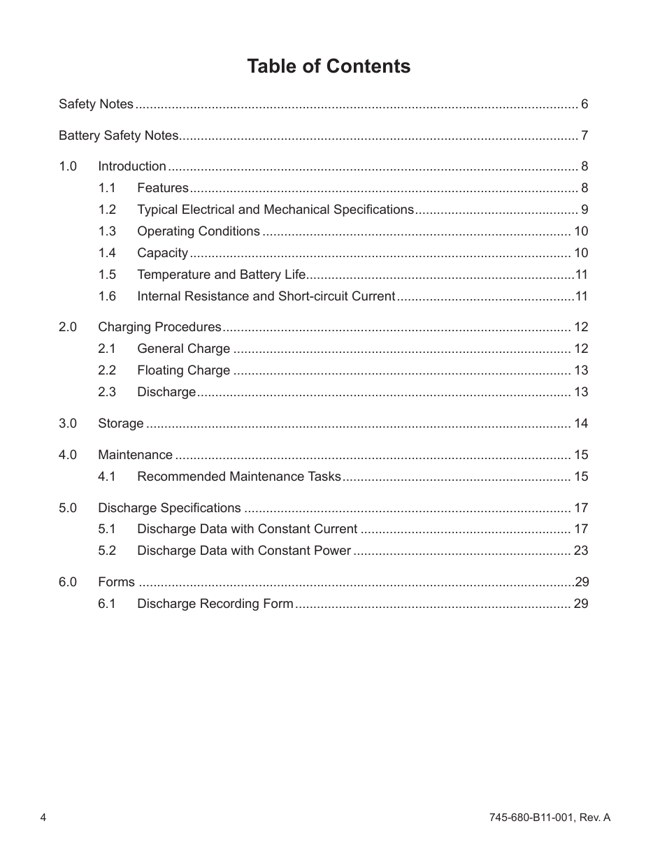 Alpha Technologies AlphaCellTM SMU-C Series User Manual | Page 4 / 32