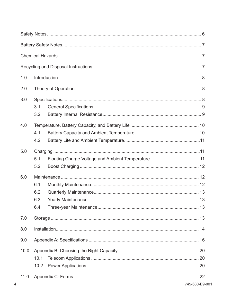 Alpha Technologies AlphaCell SMU User Manual | Page 4 / 24
