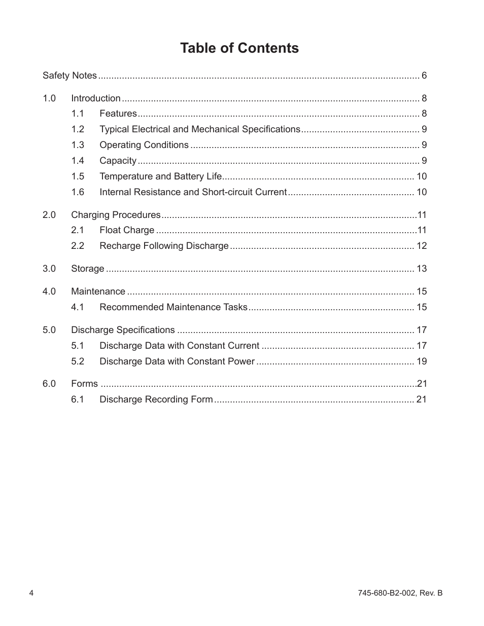 Alpha Technologies AlphaCell SMU-HR User Manual | Page 4 / 23