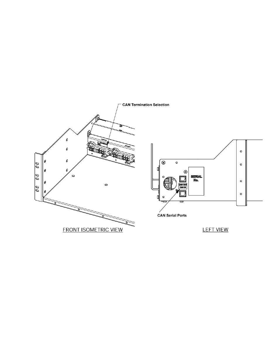 Can serial ports, Can termination, 8 can serial ports | Alpha Technologies Cordex 125-4.4kW User Manual | Page 23 / 36