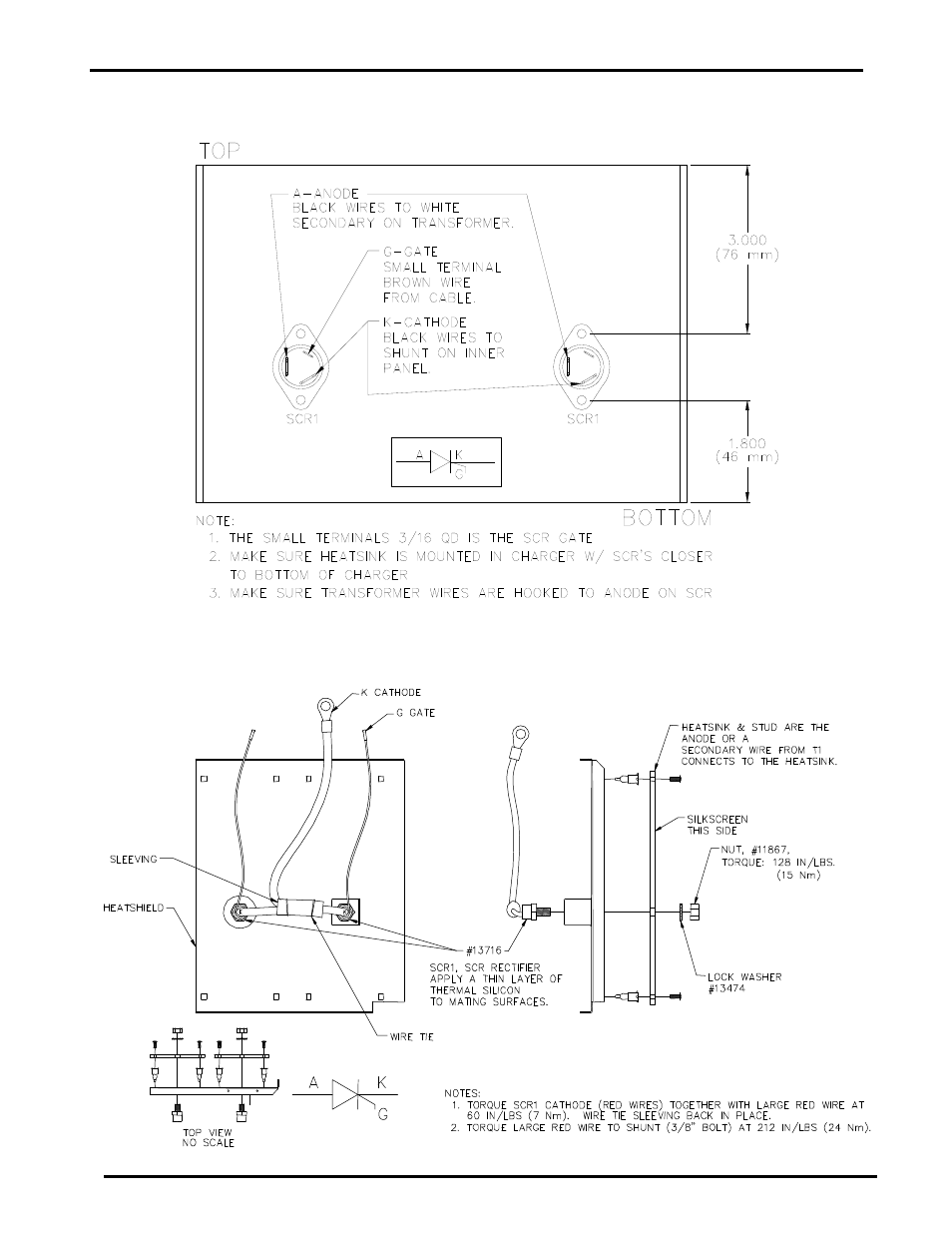 Figure 15.2.2-1: scr1 terminal diagram | Alpha Technologies Spectra Series User Manual | Page 49 / 62