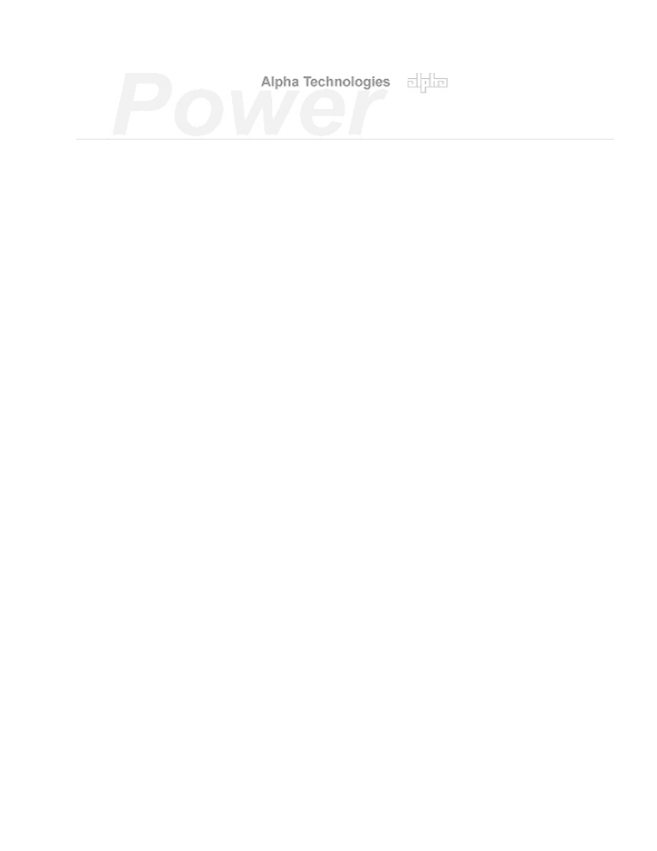 Alpha Technologies Spectra Series User Manual | Page 62 / 62