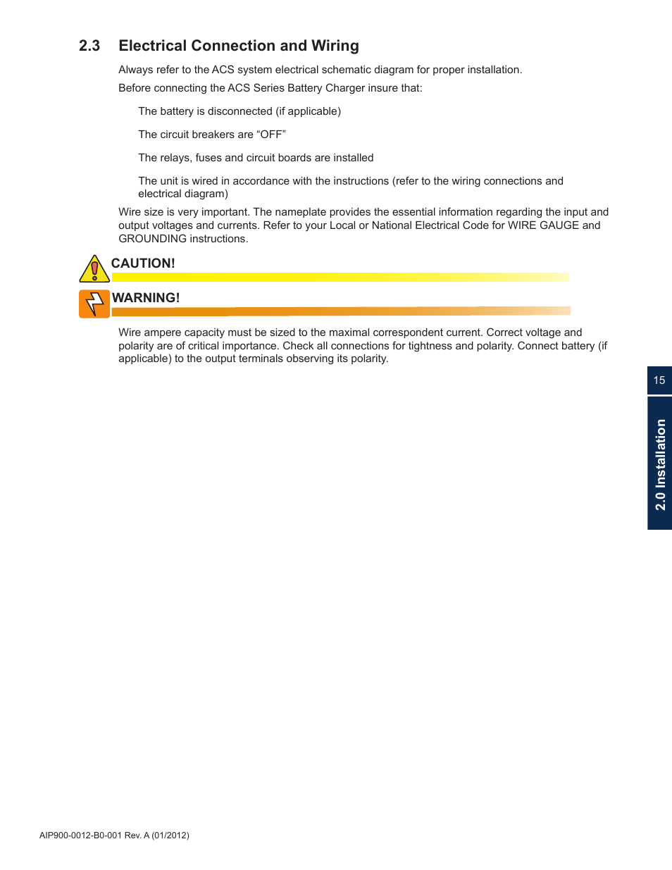 Preliminary | Alpha Technologies ACS HP Series User Manual | Page 15 / 24
