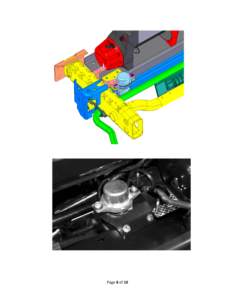 American Expedition Vehicles JK WINCH MOUNT User Manual | Page 8 / 10