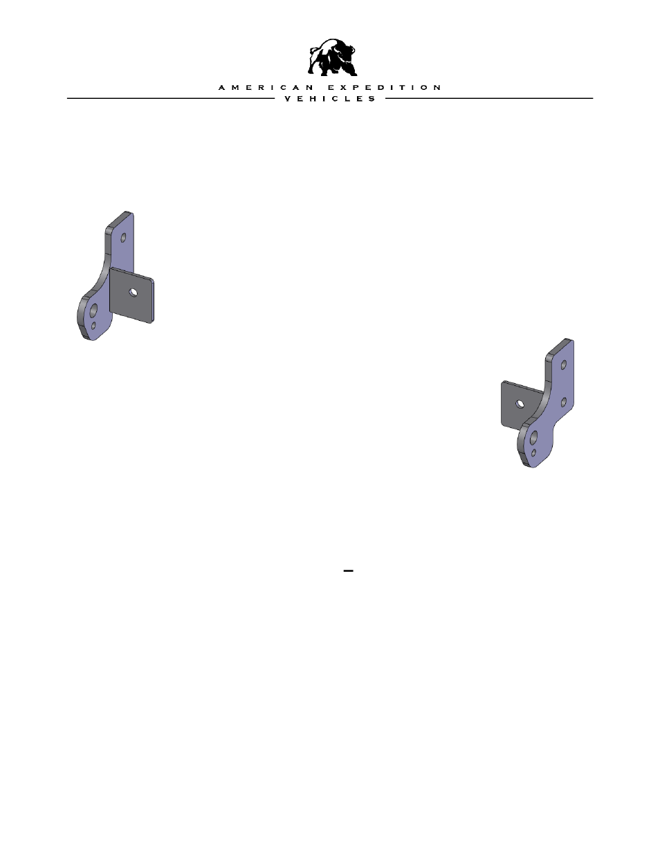 American Expedition Vehicles JK Replacement Tow Loops User Manual | 5 pages