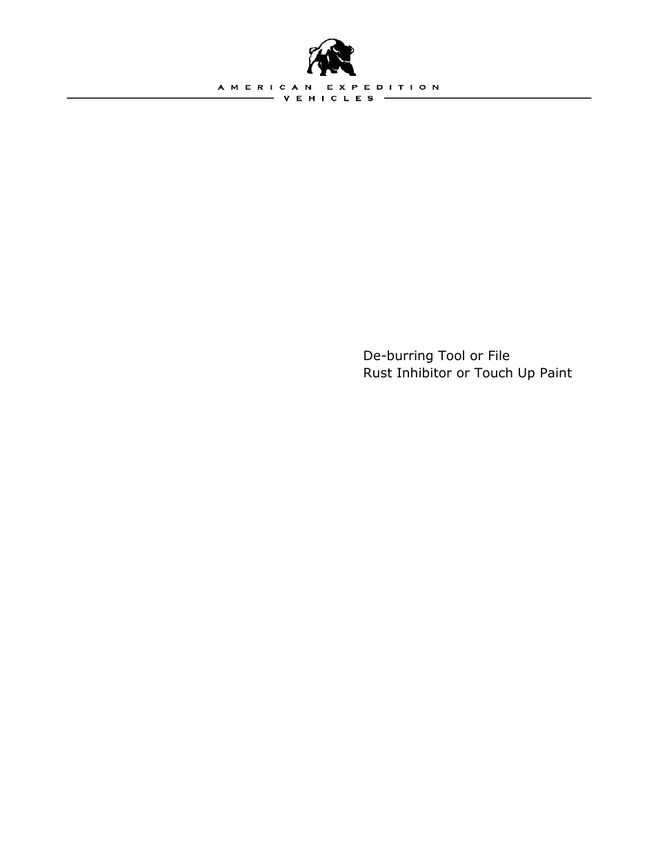 Please read before you start | American Expedition Vehicles JK Replacement Tow Loops User Manual | Page 2 / 5