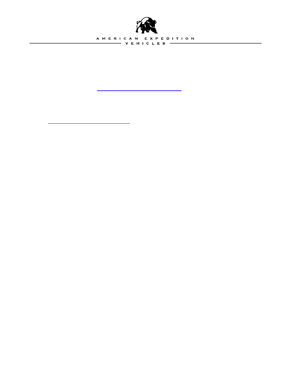 Comments or questions | American Expedition Vehicles JK Replacement Tow Loops User Manual | Page 5 / 5