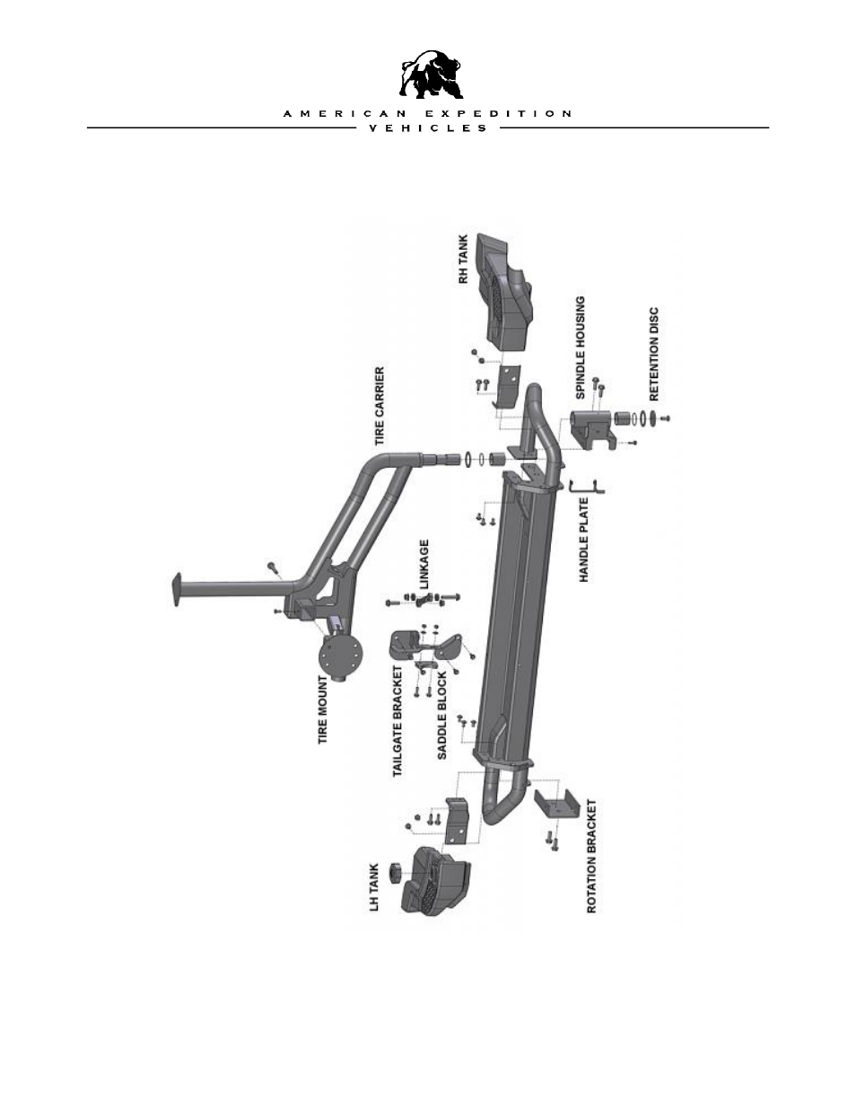 American Expedition Vehicles Moab/Call of Duty Rear Bumper Water Tanks with Pump Kit User Manual | Page 2 / 20