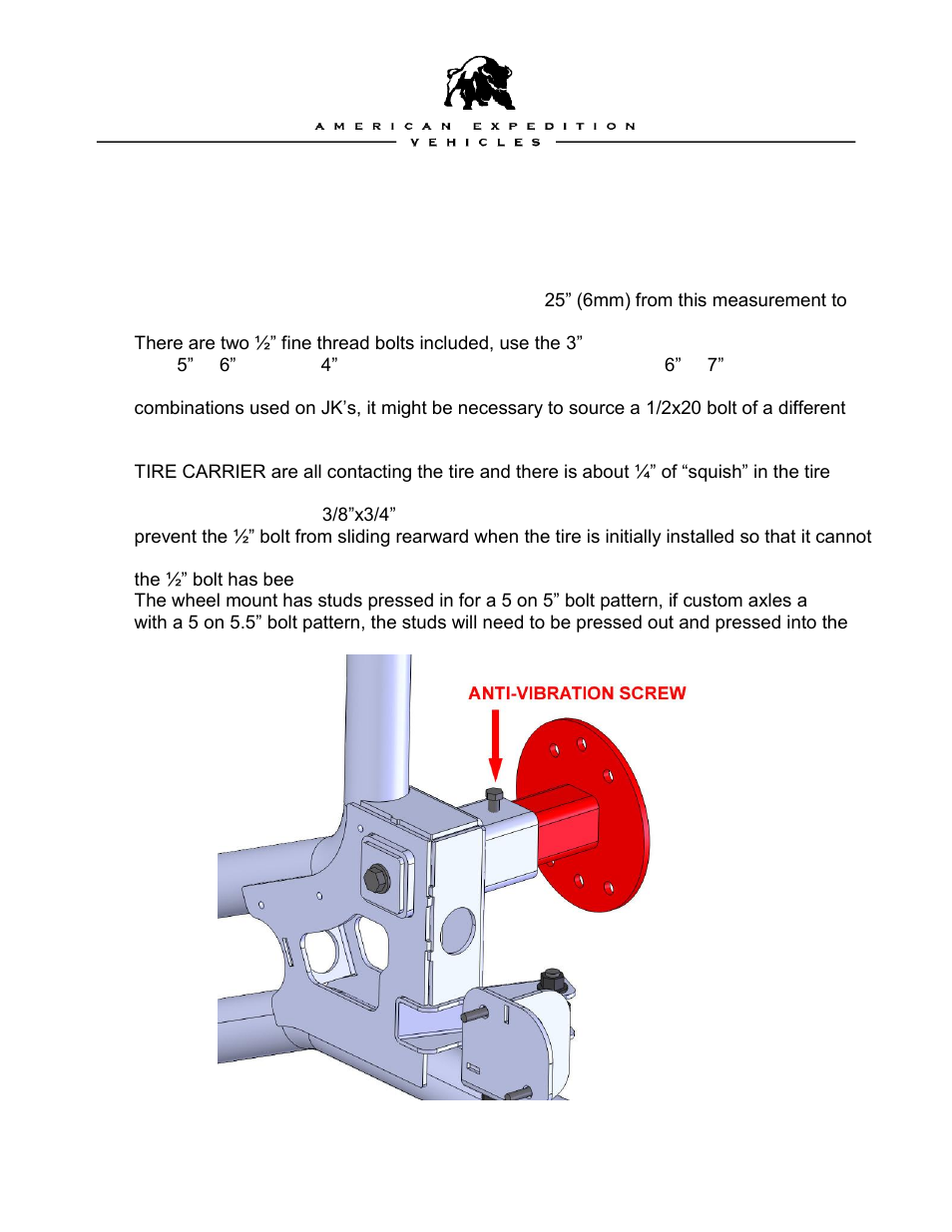 American Expedition Vehicles Moab/Call of Duty Rear Bumper Water Tanks with Pump Kit User Manual | Page 9 / 20