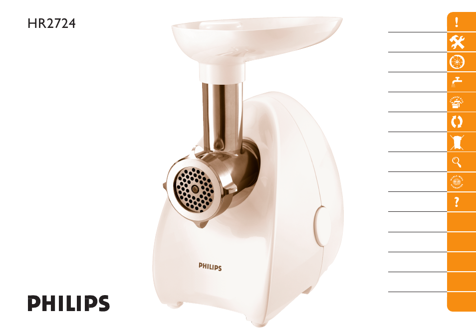 Philips HR2724 User Manual | 52 pages