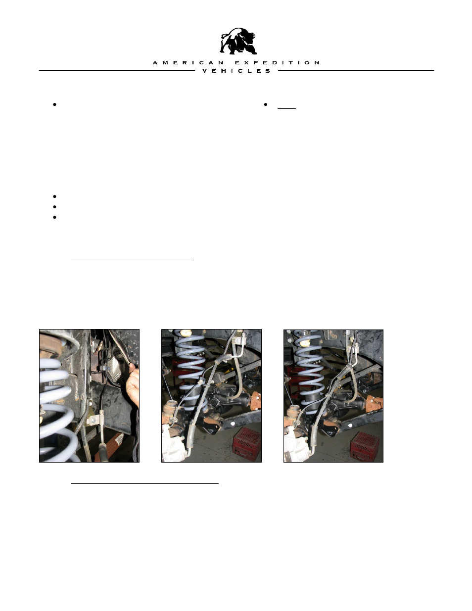 American Expedition Vehicles AEV-Nth JK Suspension Systems User Manual | Page 3 / 14